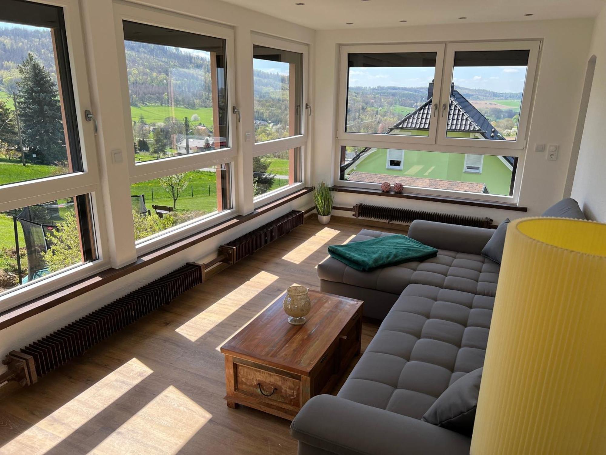 Ferienidylle Oberlausitz Appartement Arnsdorf  Buitenkant foto